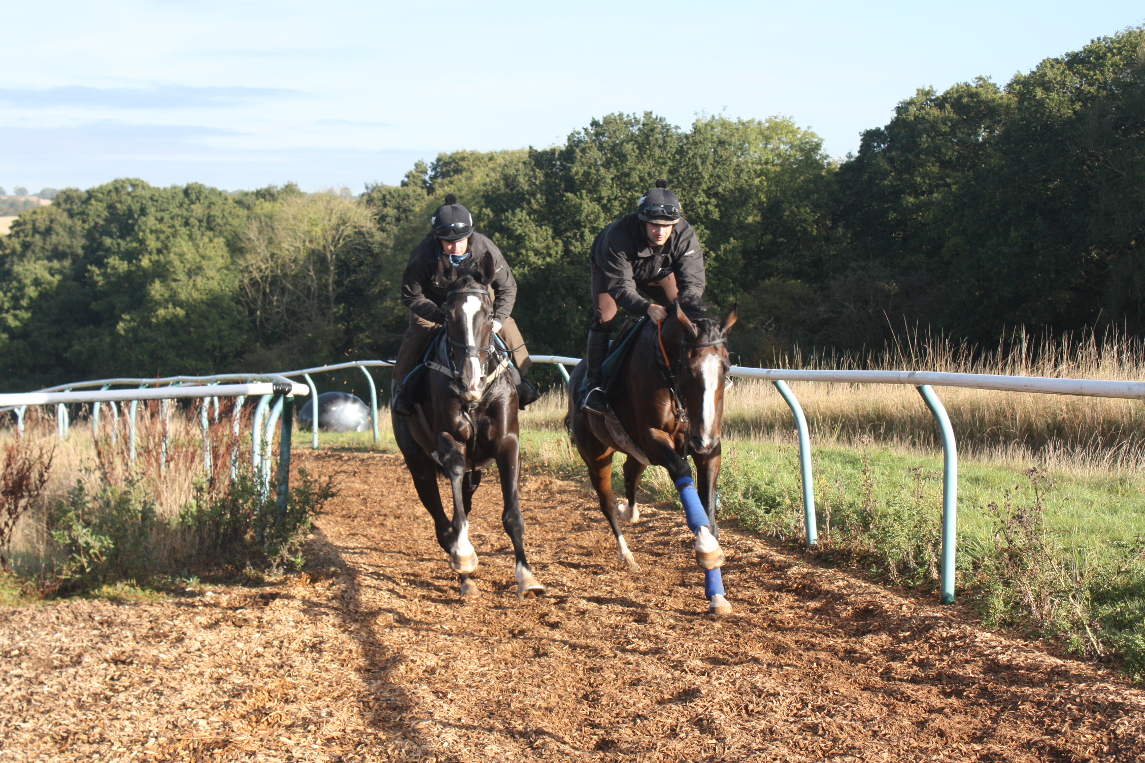 Frammassone youngster on the left with Glencassley